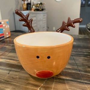 Reindeer Party Dip Bowl
